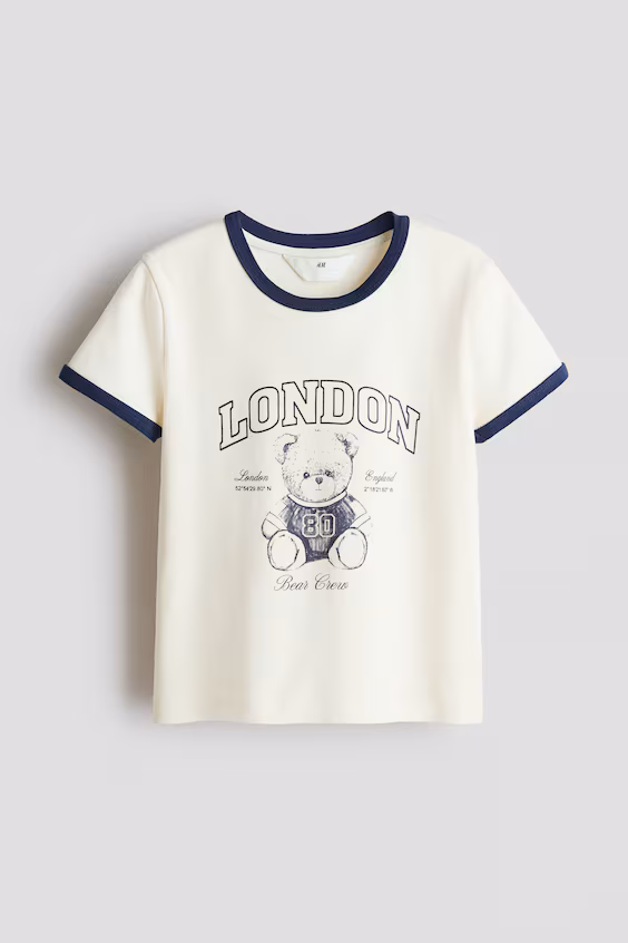 Футболка с принтом