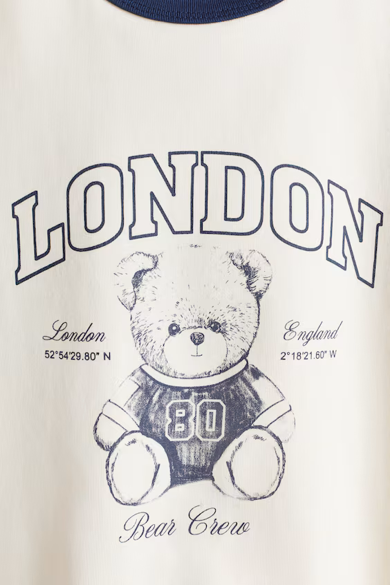 Футболка с принтом