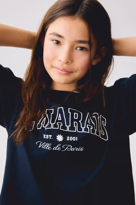 Oversize футболка из хлопка