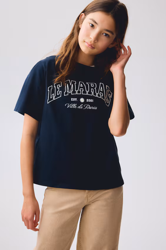 Oversize футболка из хлопка