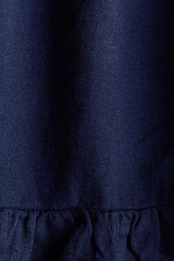 Шорты из смеси льна