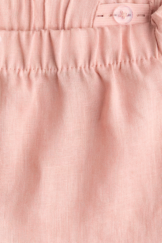 Шорты из льна