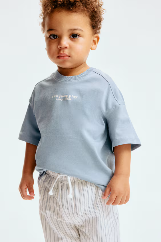 Брюки из смесовой ткани льна