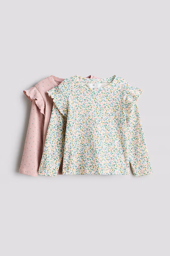 Набор из 2 свитеров с оборками