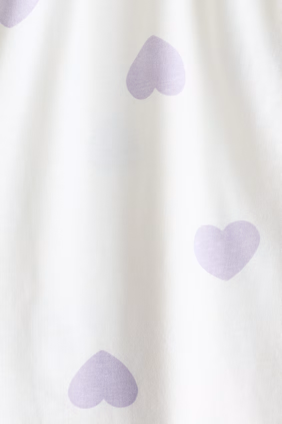 Платье из хлопка с принтом