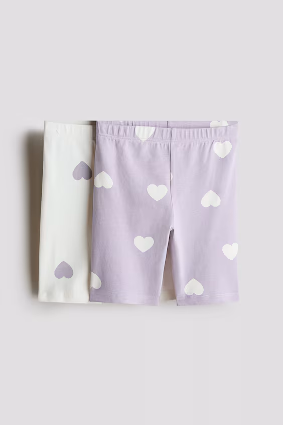 Набор из 2 велосипедных шорт из хлопка