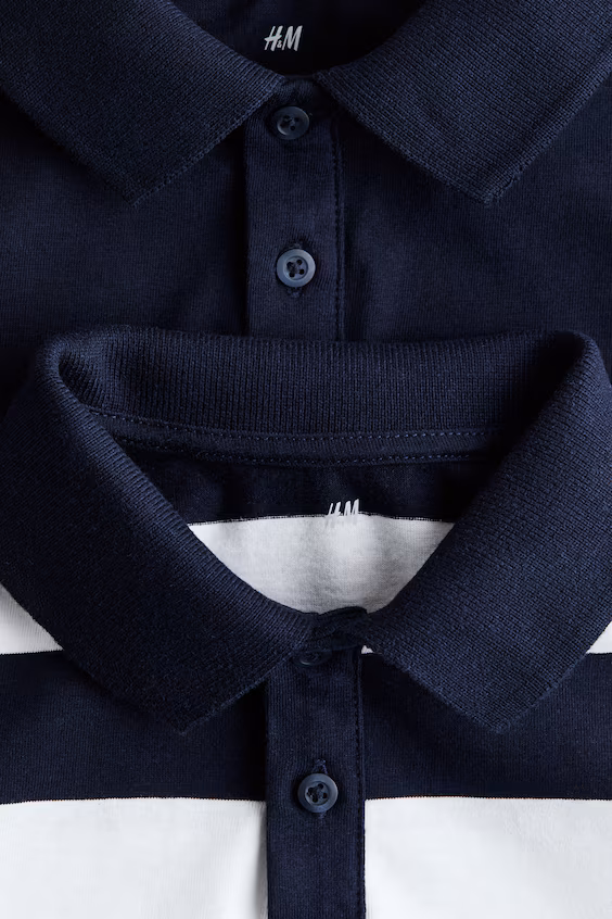 Набор из 2 поло из хлопка