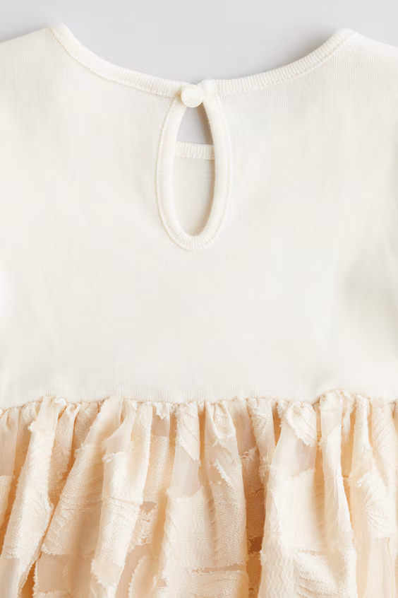 Платье с короткими рукавами