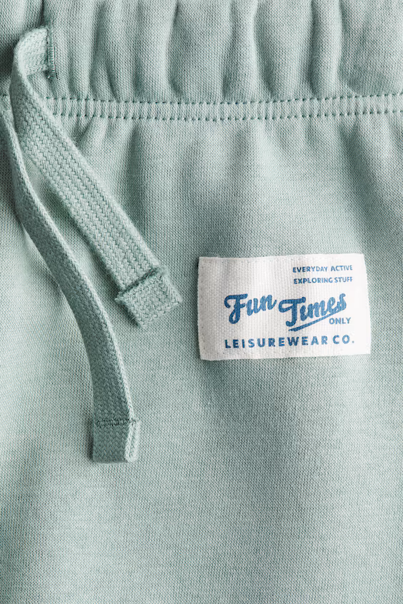 Брюки joggers с принтом