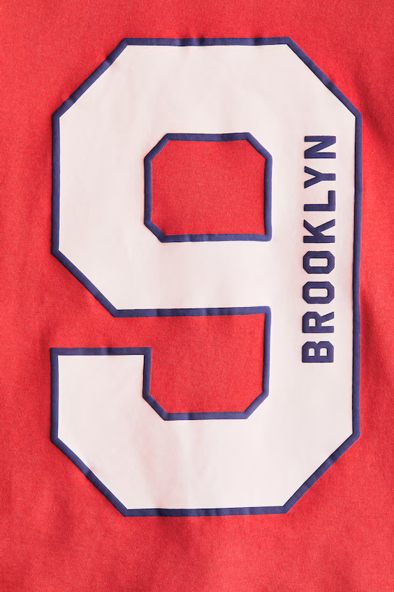 Футболка из хлопка с принтом