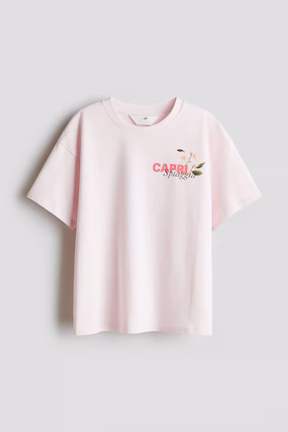 Oversize футболка из хлопка