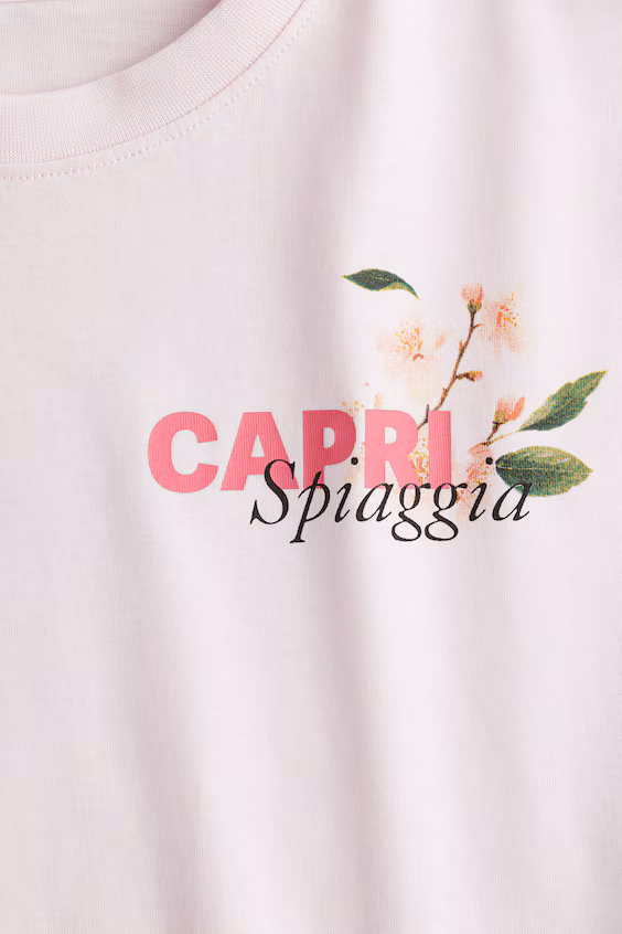 Oversize футболка из хлопка