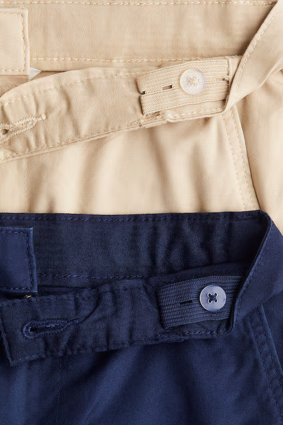 H&m набор из 2 шортов-чино из хлопка