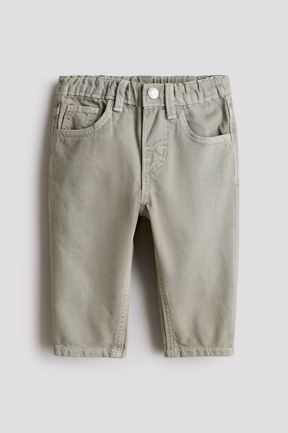 Джинсы из хлопка