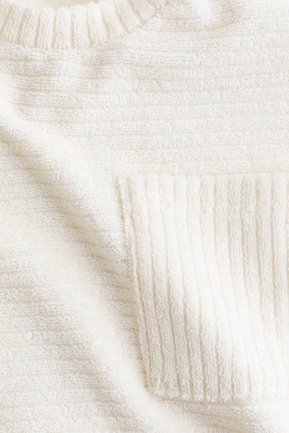 Комплект из 2 предметов в рубчике из футера