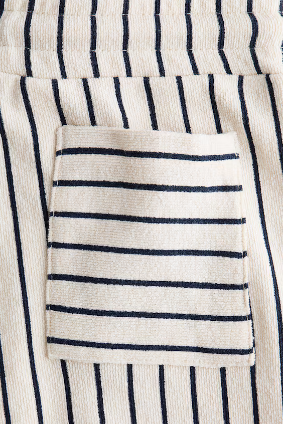 Брюки из текстурированного джерси с завязкой