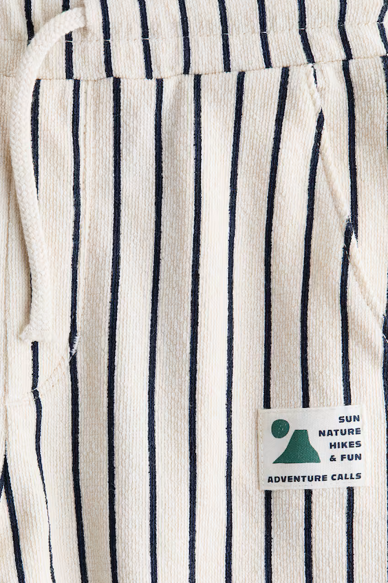 Брюки из текстурированного джерси с завязкой