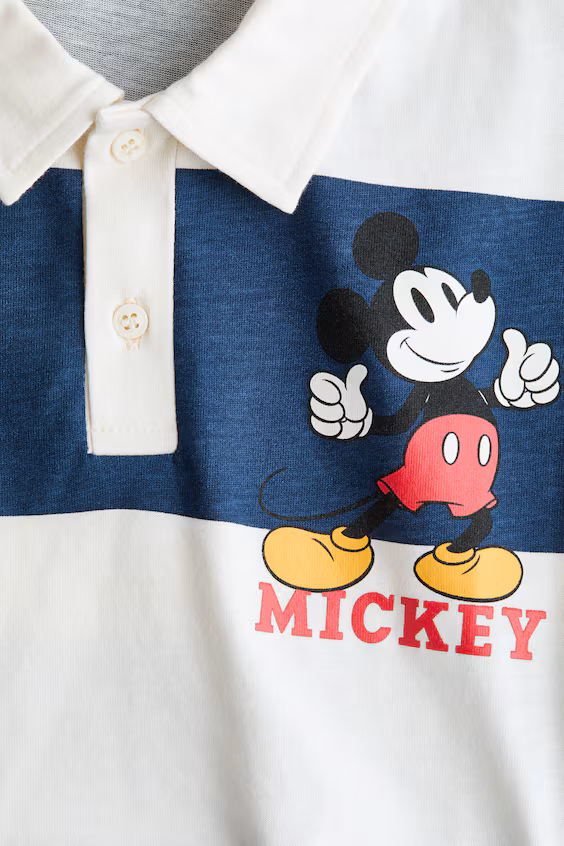 Поло с принтом