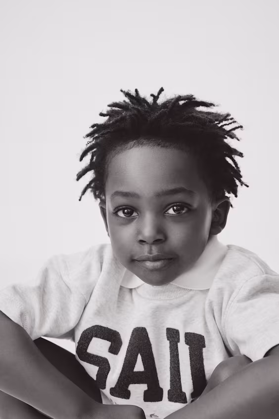 Комплект из 2 предметов из мягкого хлопкового муслина с узором