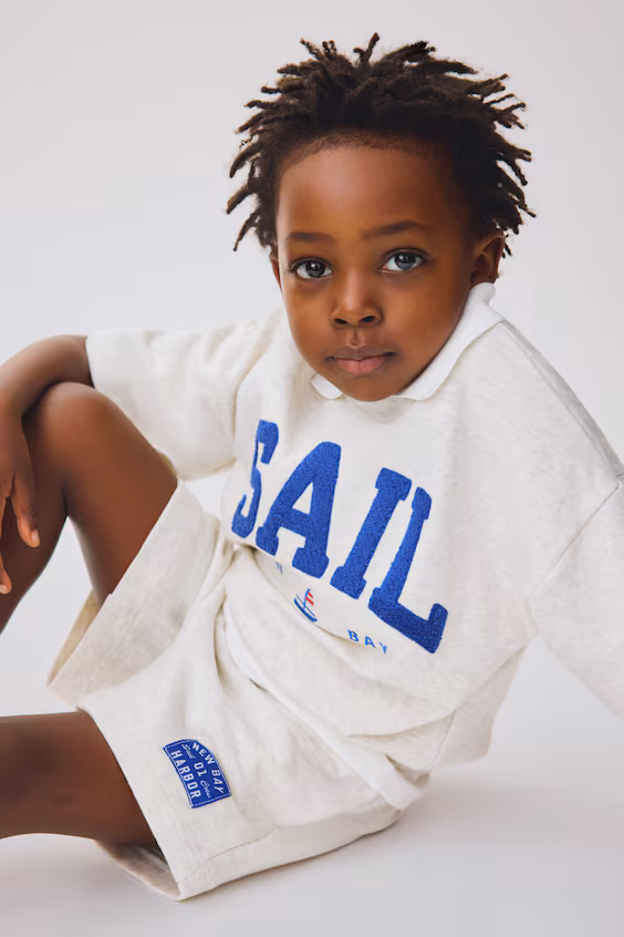 Комплект из 2 предметов из мягкого хлопкового муслина с узором