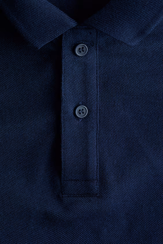 Поло из хлопкового пике