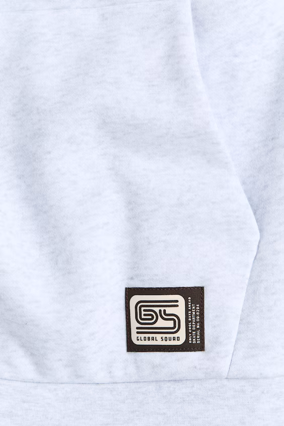 Свитшот с застежкой на половину