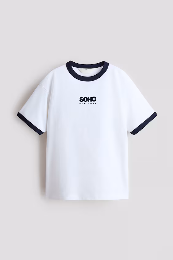 Футболка с принтом