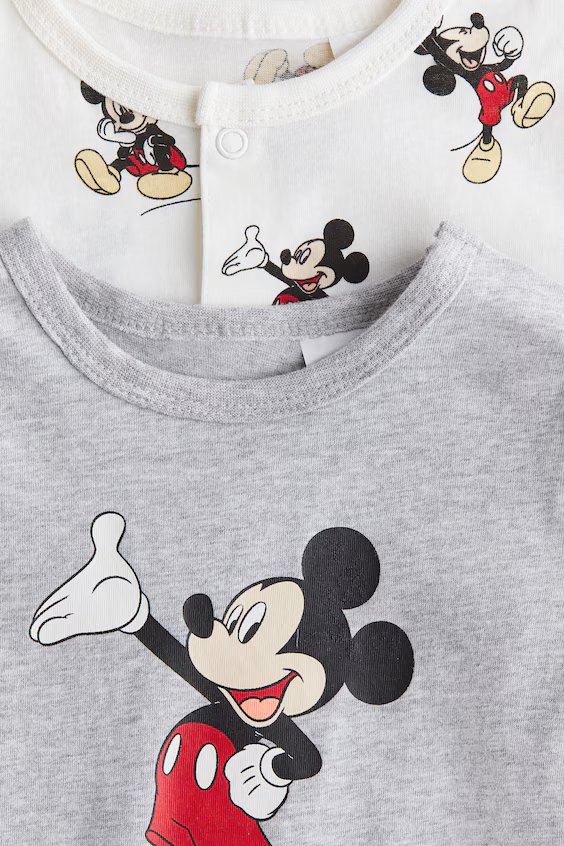 Набор из 2 комбинезонов из хлопка