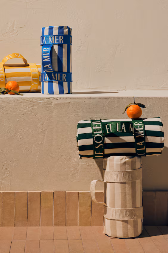 Пикник-плед в полоску