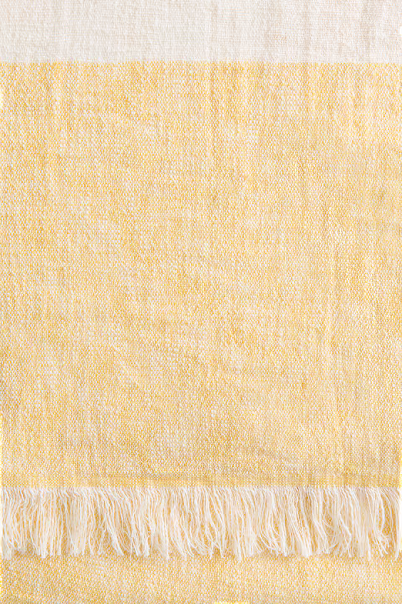 Плед из смесового льна