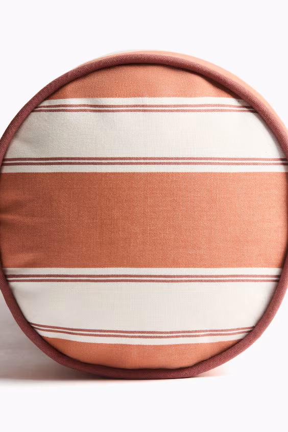 Цилиндрическая подушка из хлопка для уличного использования