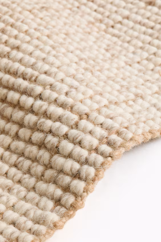 Коврик из смесовой шерстяной ткани