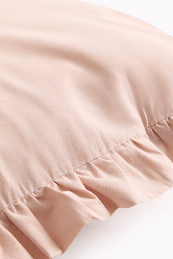 Наволочка из хлопка с оборками h&m