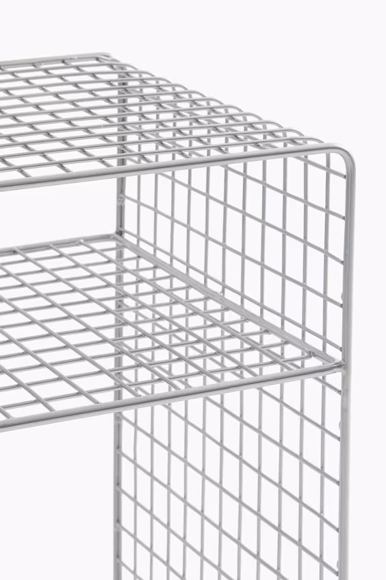 Подставка для ночных принадлежностей из металлической сетки h&m