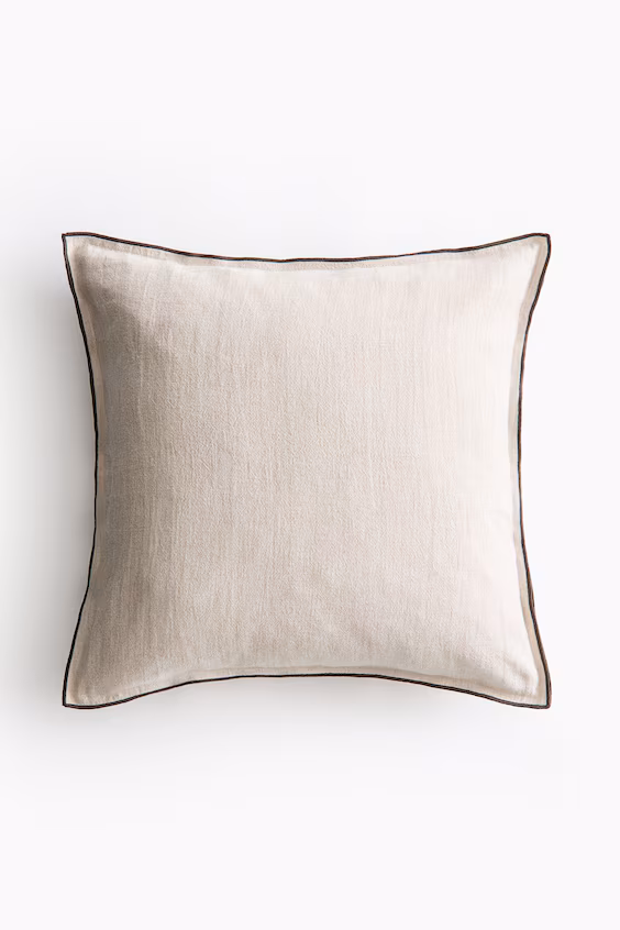 Чехол на подушку из смеси льна
