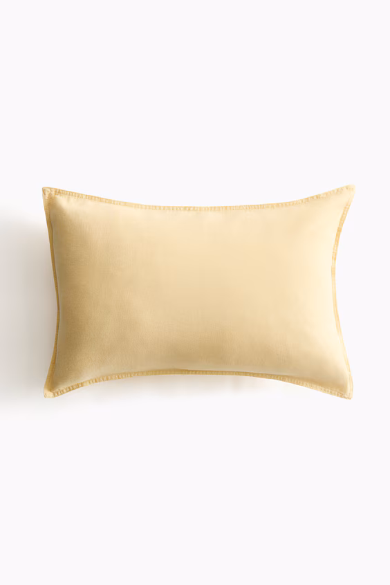 Чехол на подушку из смеси льна