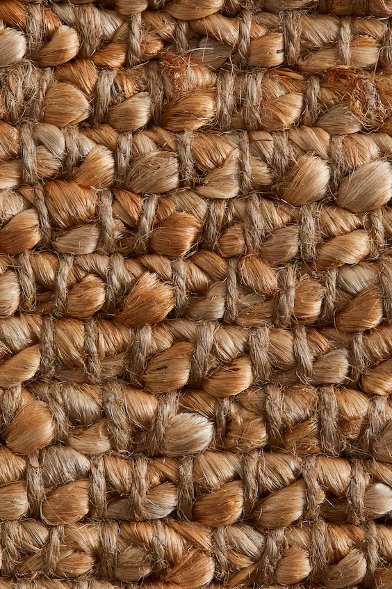 Большой коврик из джута