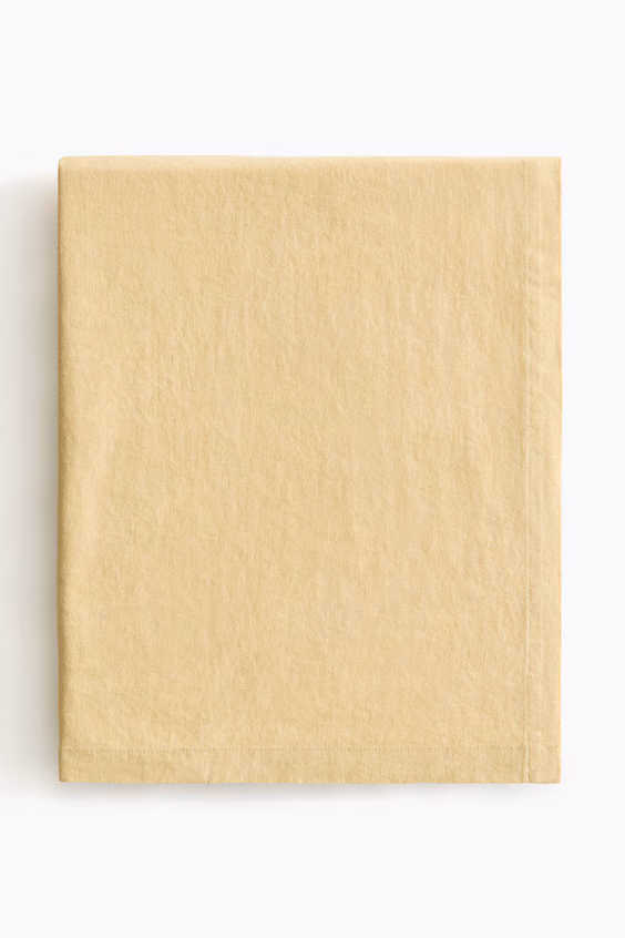 Скатерть из смеси льна