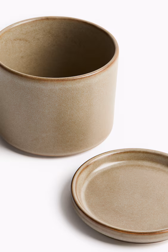 Маленький контейнер с реактивной глазурью