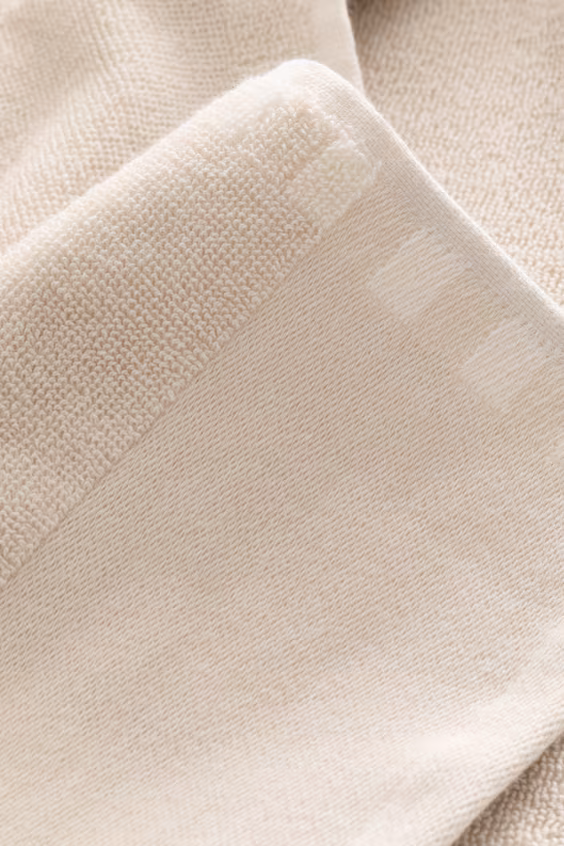 Пляжное полотенце в полоску из хлопка