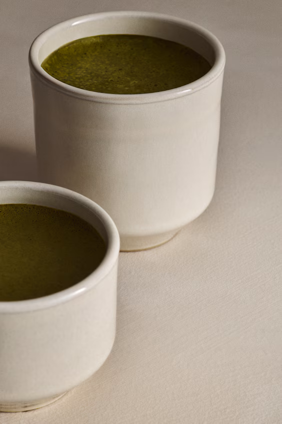 Стакан с реактивной глазурью