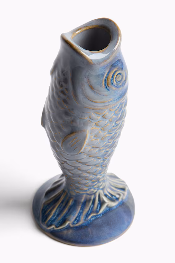 Подсвечник из керамики греса