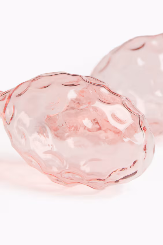 Набор из 2 стеклянных пасхальных декораций