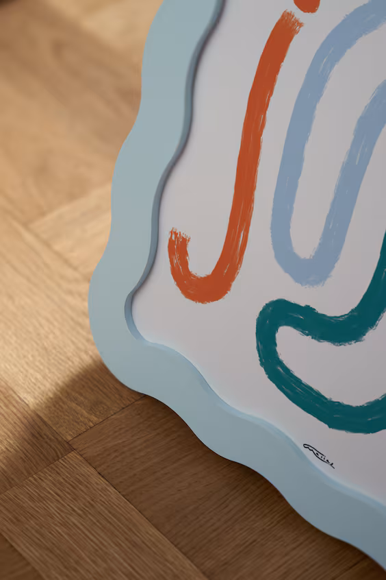 Волновой профиль деревянная рама