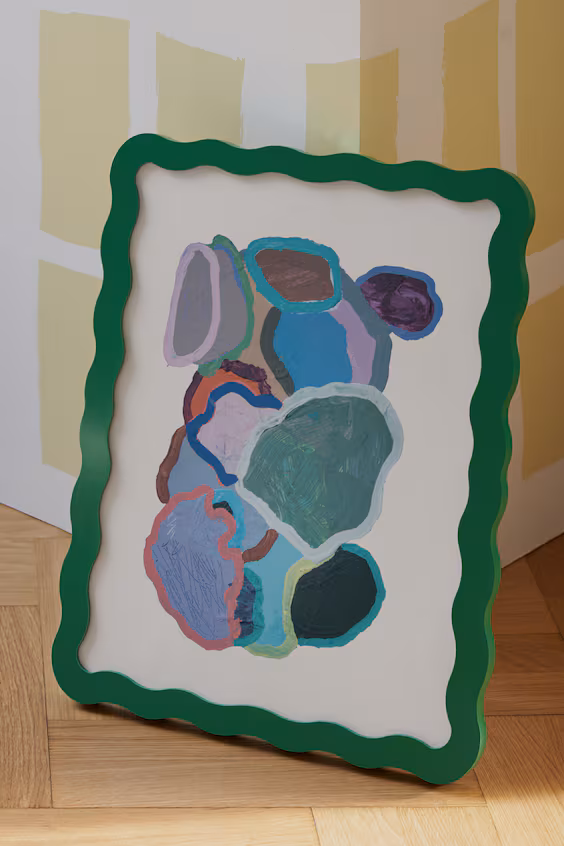 Волновой профиль деревянная рама