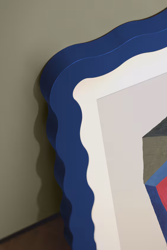 Волновой профиль деревянная рама