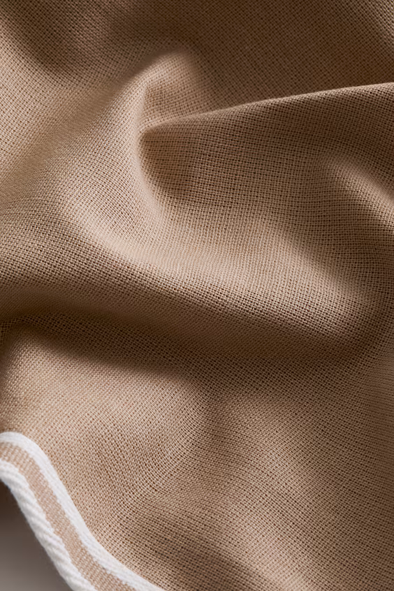 Наволочка из хлопкового холста