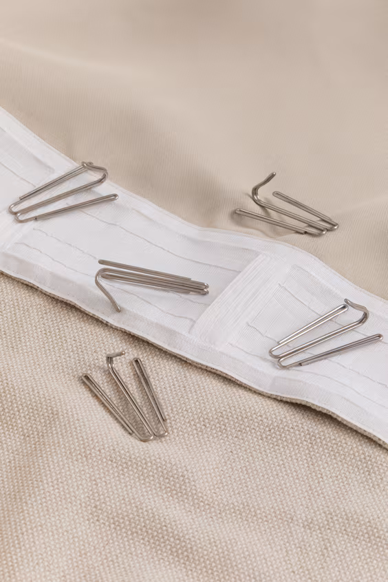 Набор из 1 длинной матовой занавески