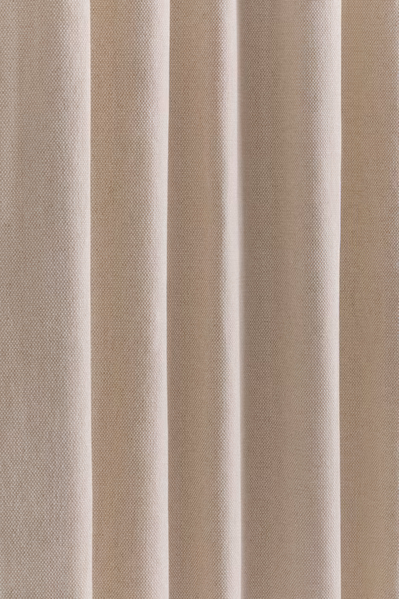 Набор из 1 длинной матовой плотной занавески