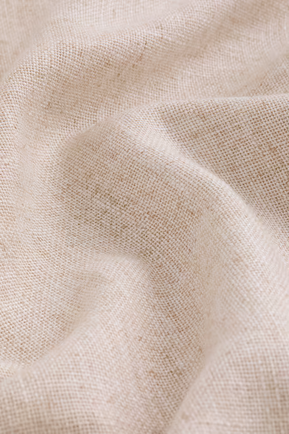 Набор из 2 очень длинных занавесок из смесового льна